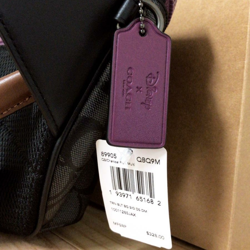 ⚜Coach DISNEY TERRAIN BELT BAG WITH DUMBO - Picture 6 of 6